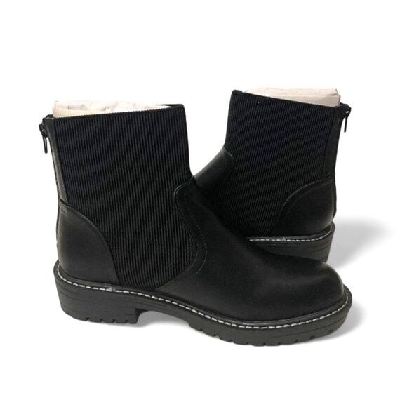 EVANS WIDE FIT Tammy Ankle Boot - black, NEW! Women's Size 9.5 Wide - Picture 6 of 11